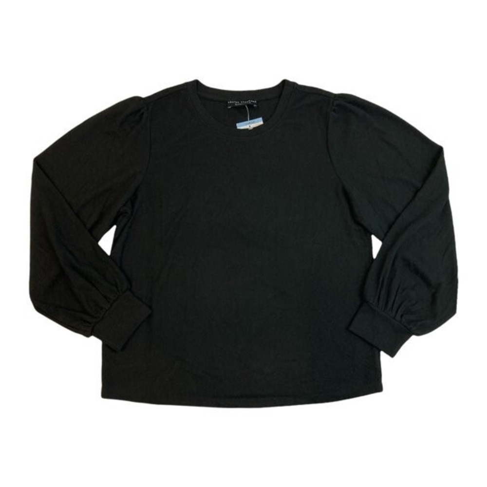 NWT Social Standard Julia Brushed Knit Black Size Small